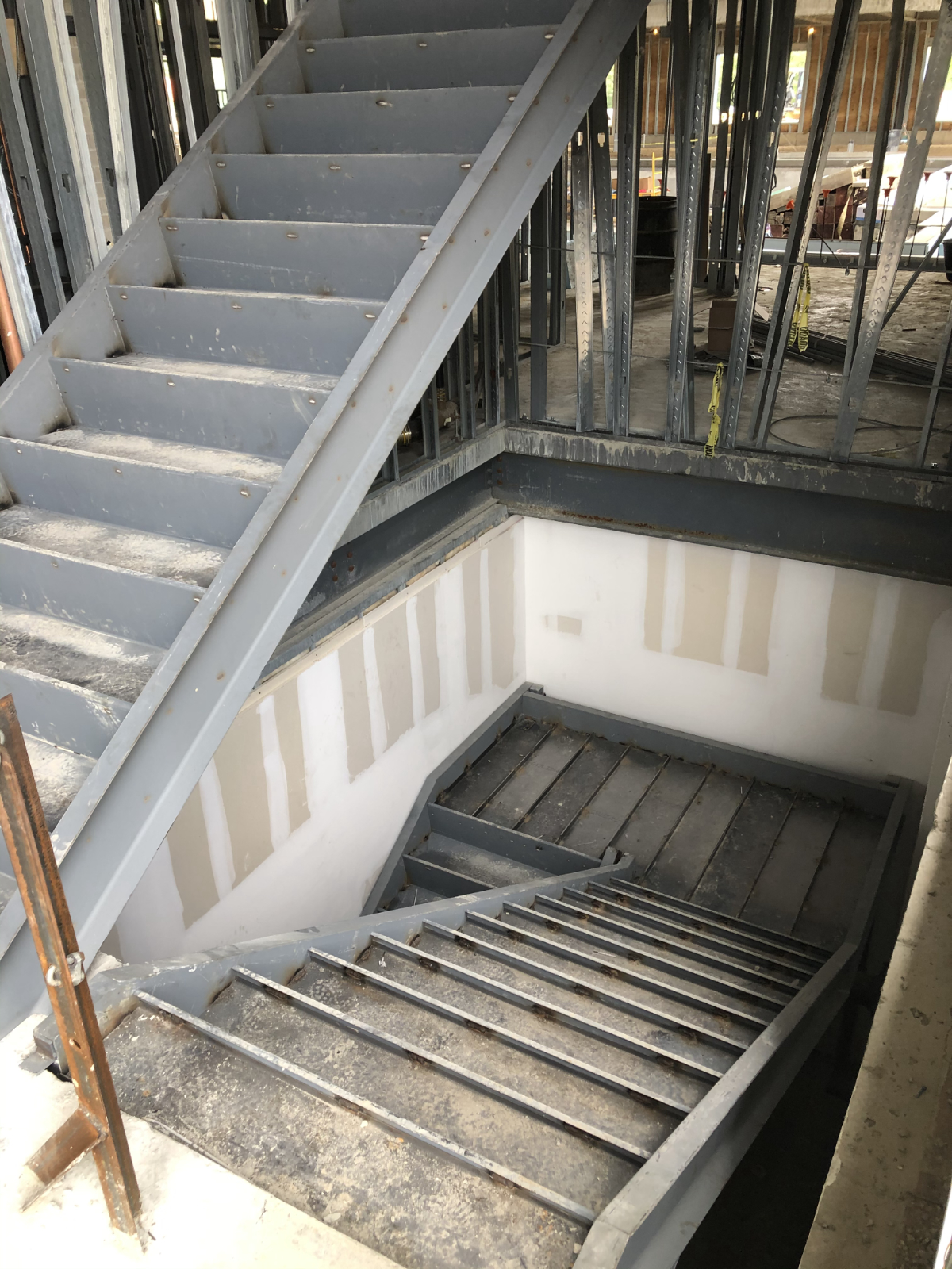 Concrete Pan Stair
